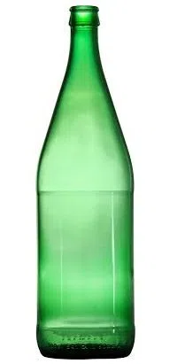 BOTTIGLIA VETRO VICHY ACQUA VERDE, 1LT, TAPPO CORONA, CONF 15PZ SENZA TAPPO