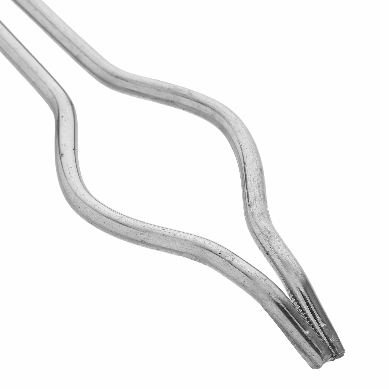 Pinza per Crogioli in Acciaio Inossidabile 50 Cm Becco, Morsetto per Crogioli da Laboratorio Resistente Alte Temperature, Strumento di Fusione Metalli per Uso Professionale